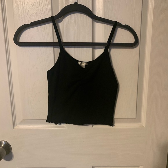 SET OF 4 Green, pink, white and black camisoles - Picture 2 of 5